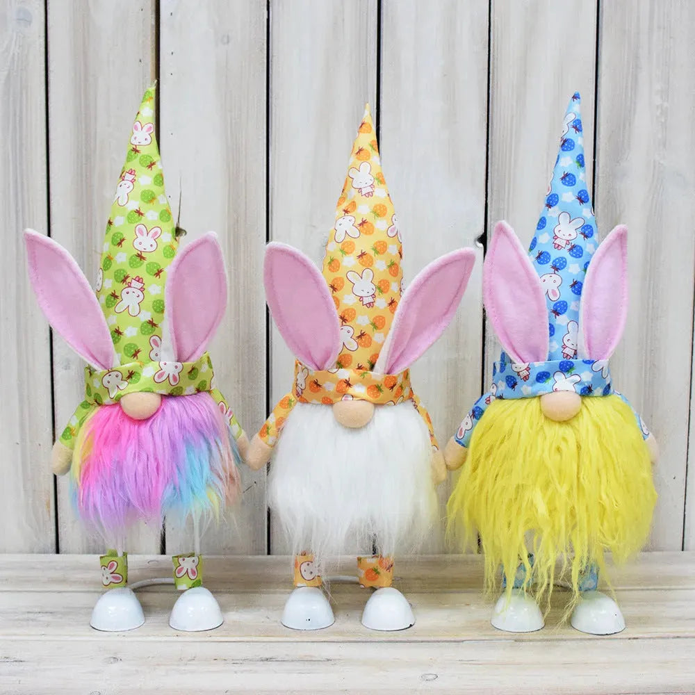 Easter Lights Faceless Baby Doll Decorations - Bellarte Enchanté Easter Lights Faceless Baby Doll Decorations